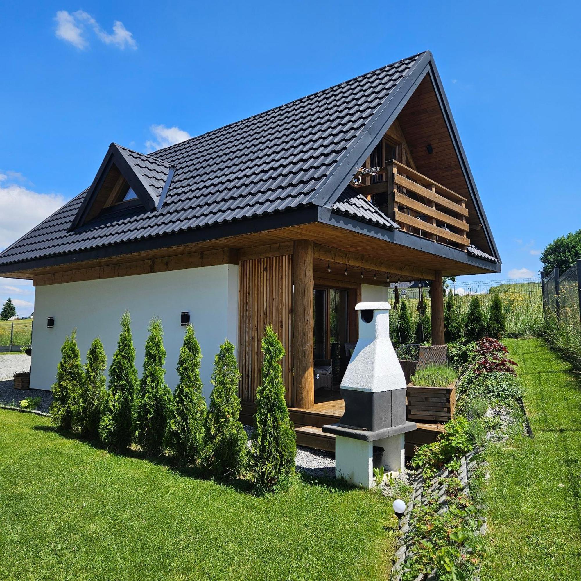 Domek Z Jacuzzi Tatrzanskie Serce Czerwienne Szoba fotó